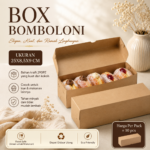 Dus Donat Bomboloni, Dus Roti Bakar, Dus bolu Gulung Food Grade [10PCS]